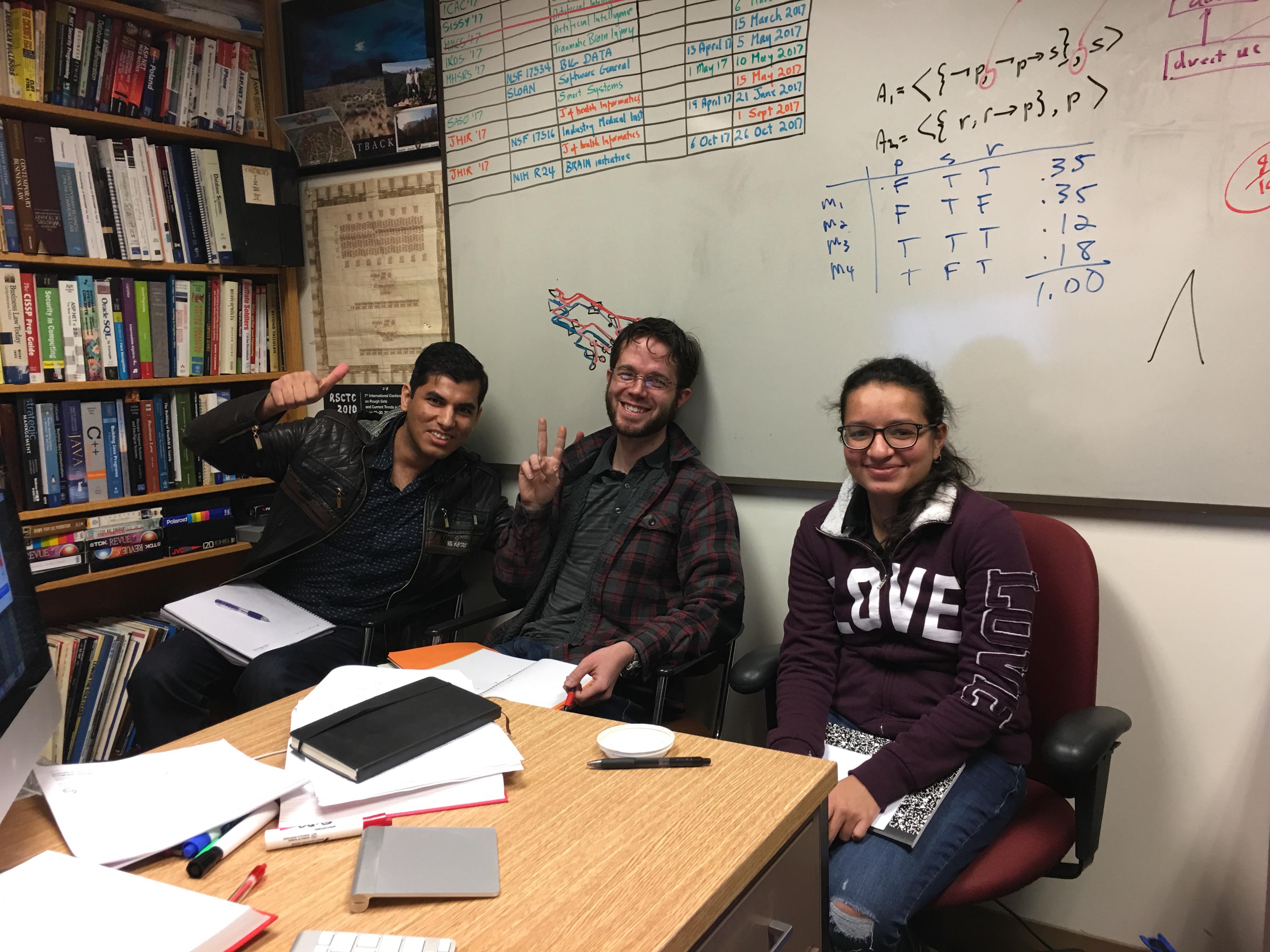 PhD student of Dr. Rory Lewis